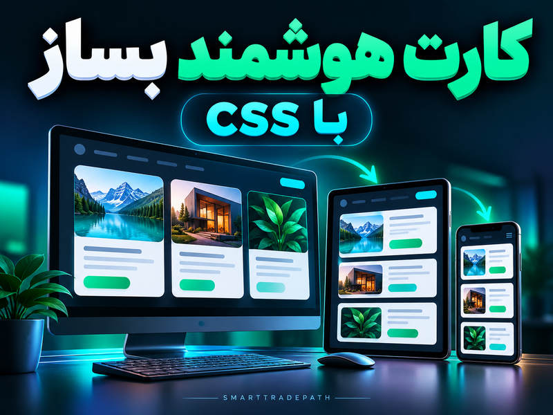 آموزش طراحی سایت: کارت واکنش‌گرا با CSS Container Queries