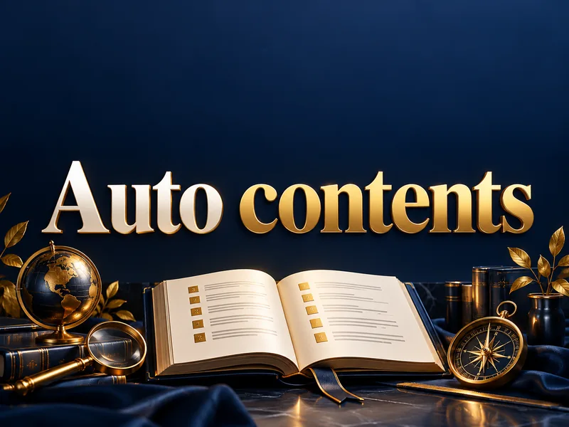 Automatic contents for long posts with Easy Table of Contents