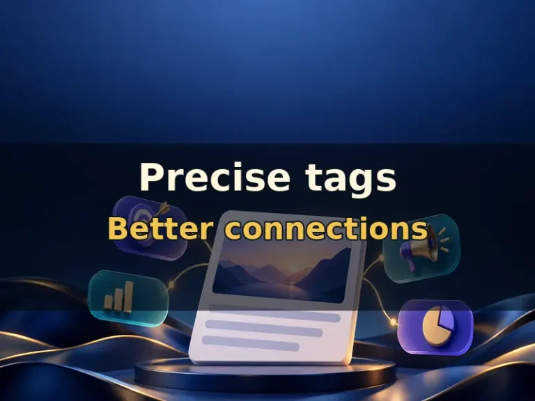 Choose precise tags for a post